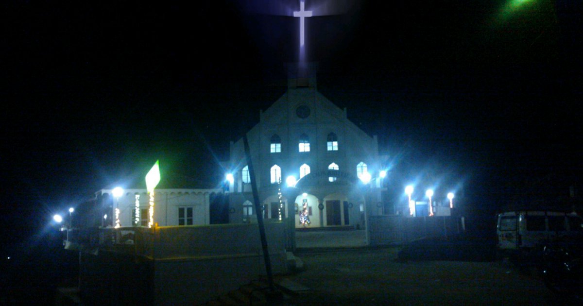 A Mizo Presbyterian church building, showing the center of community life